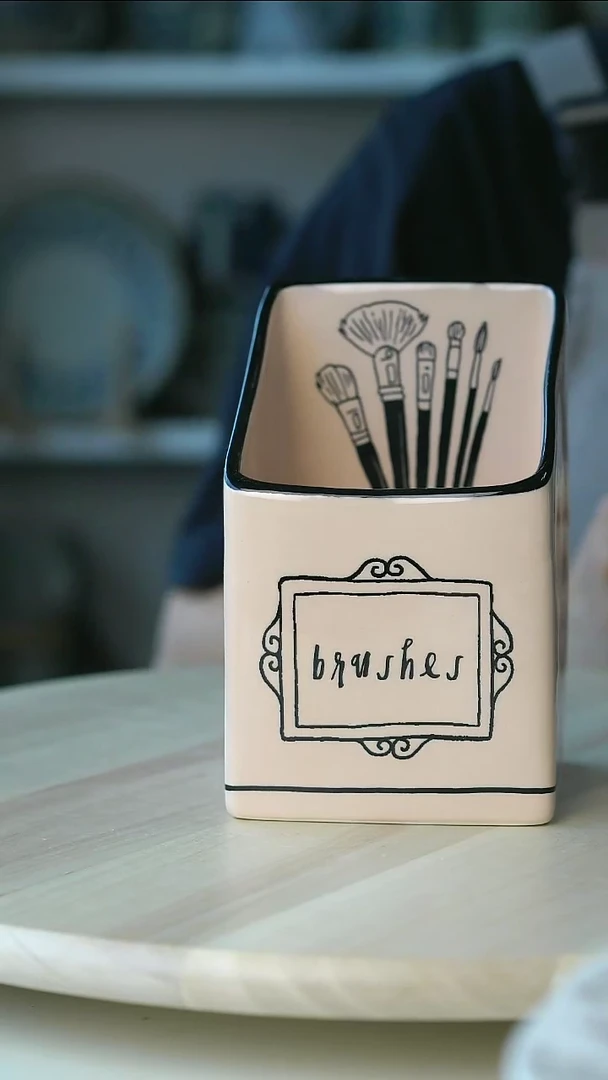 陶瓷微瑕出美RD化妆刷14.5cm@4-2@