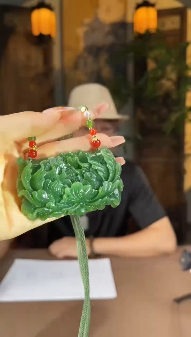 和田玉未镶嵌颈饰S459