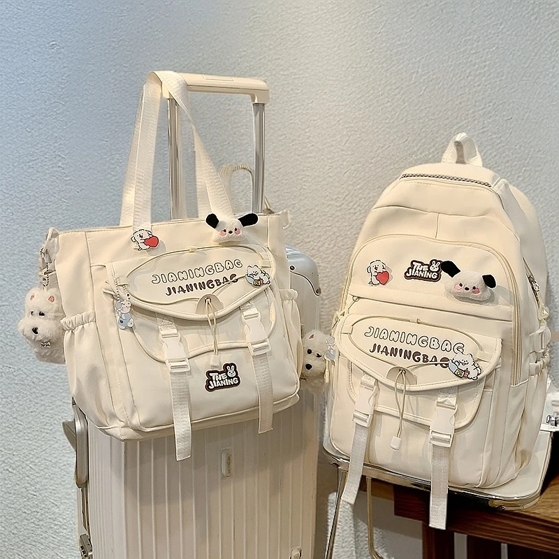 书包推荐高中生ins高颜值女生大学生百搭可爱轻便大容量双肩包990