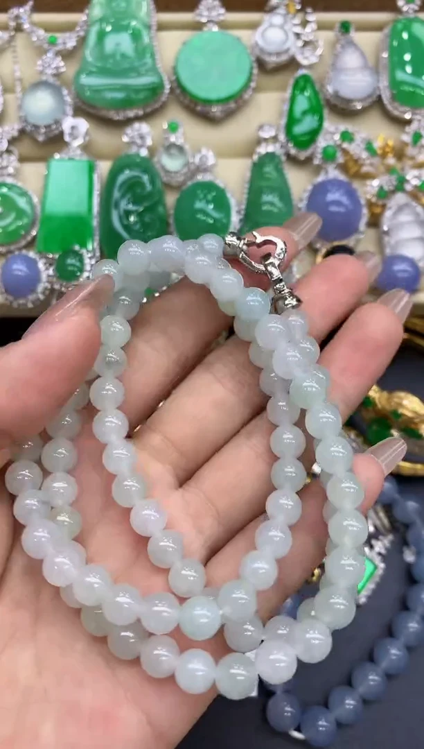 颈饰未镶嵌翡翠76-中国好珍宝