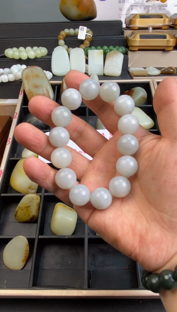 和田玉未镶嵌手串和田玉