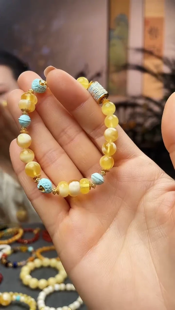 【闪购商品】蜜蜡手链未镶嵌手链