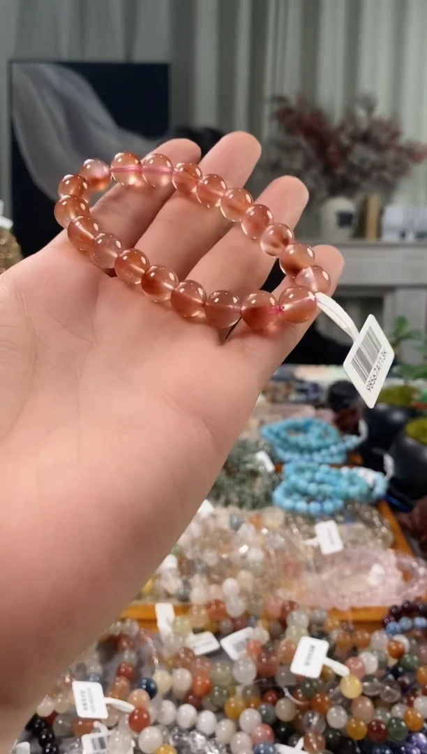 未镶嵌手链水晶兔毛