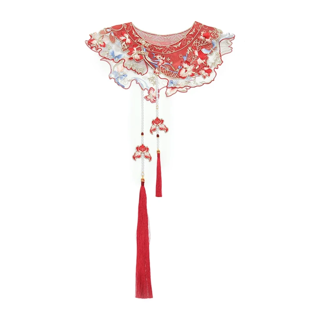 钟灵记【云肩合集】百搭复古气质古风中式重工