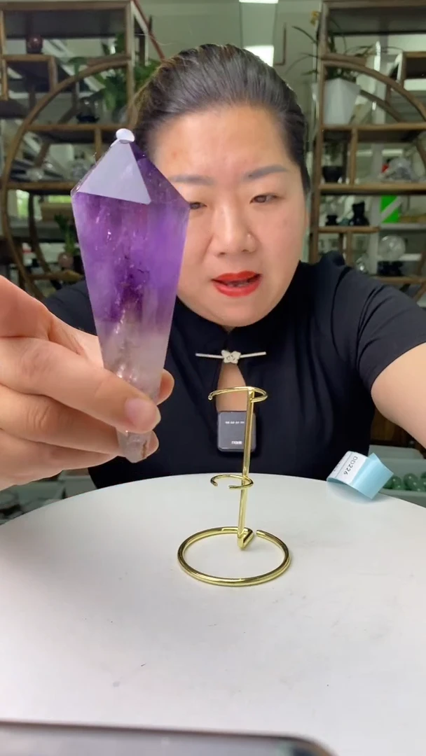 权杖未镶嵌水晶紫水晶权杖D225