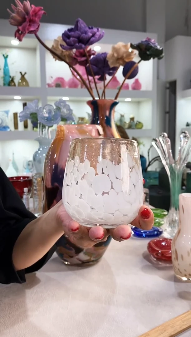 趙***u慕忆家手作琉璃花瓶6微瑕