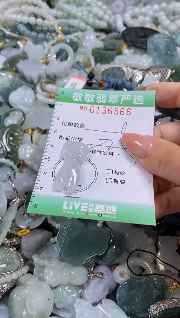 【闪购商品】翡翠颈饰未镶嵌闪购0136566多样性发其一