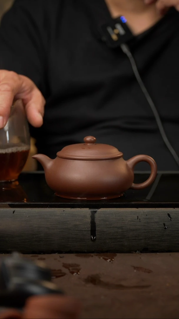 茶壶紫砂30 明炉 特拼紫泥 180cc