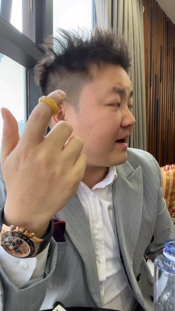 未镶嵌戒圈翡翠戒圈  15号圈口