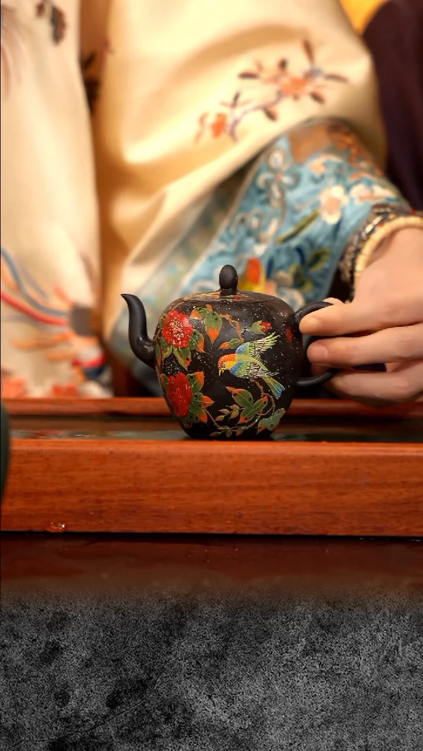 紫砂 宜兴紫砂 QMJ  美人肩