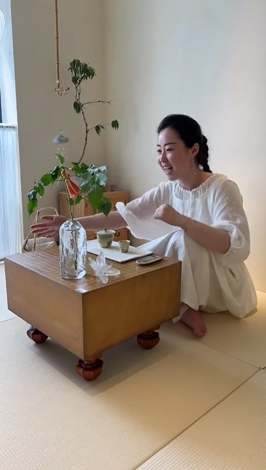 茶道摆件0000棋桌1750