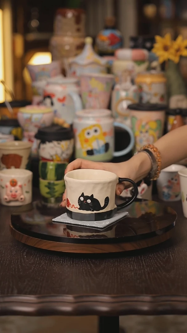 景德镇釉下彩绘设计师款式陶瓷