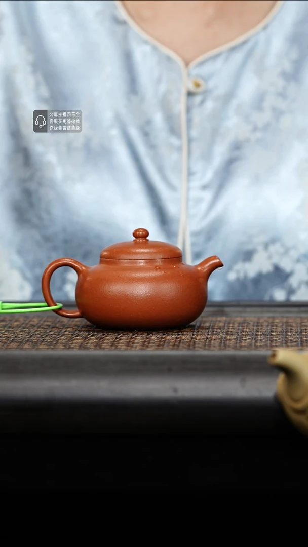 茶壶紫砂紫砂茶壶柿圆