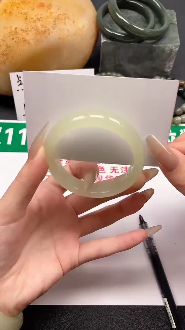 未镶嵌手镯和田玉40-5-55