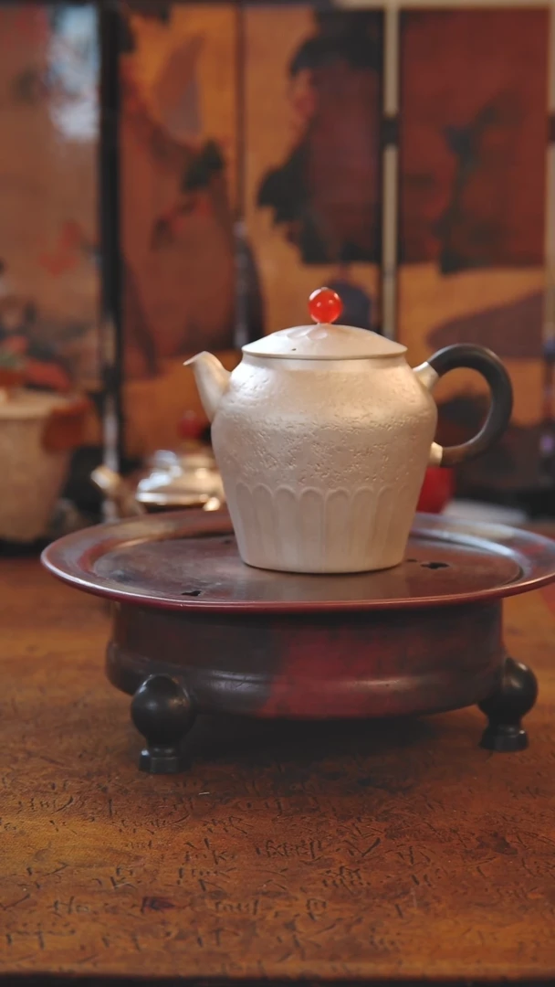 【闪购商品】盛唐工坊 足银999 泡茶壶