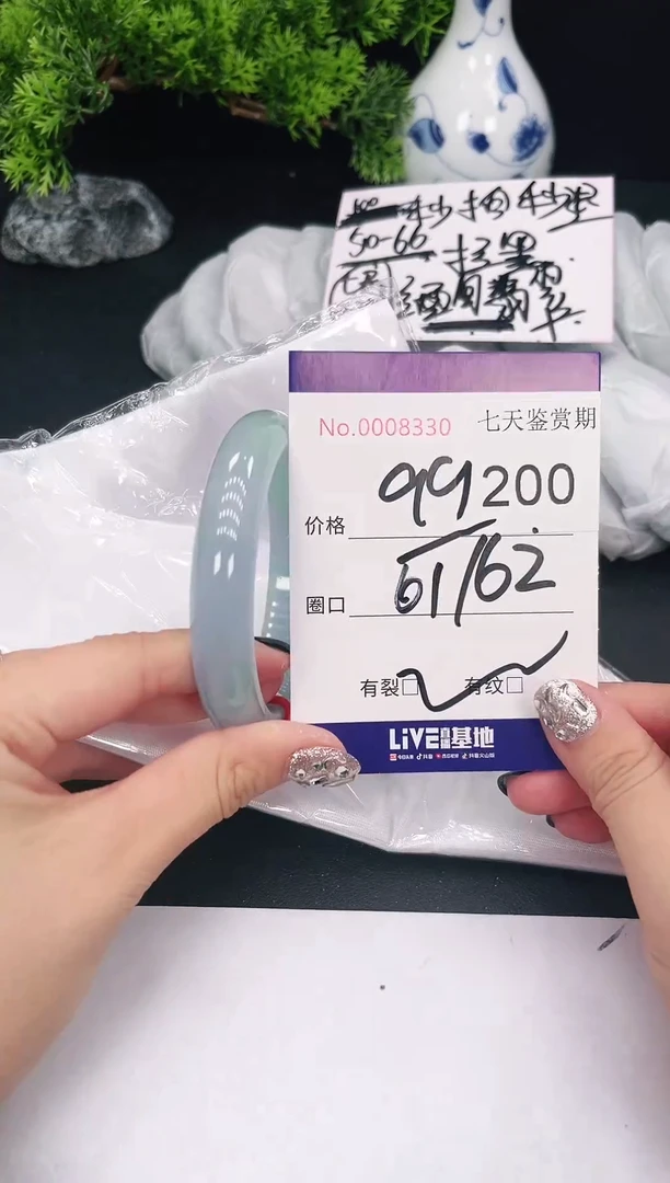 未镶嵌手镯翡翠200