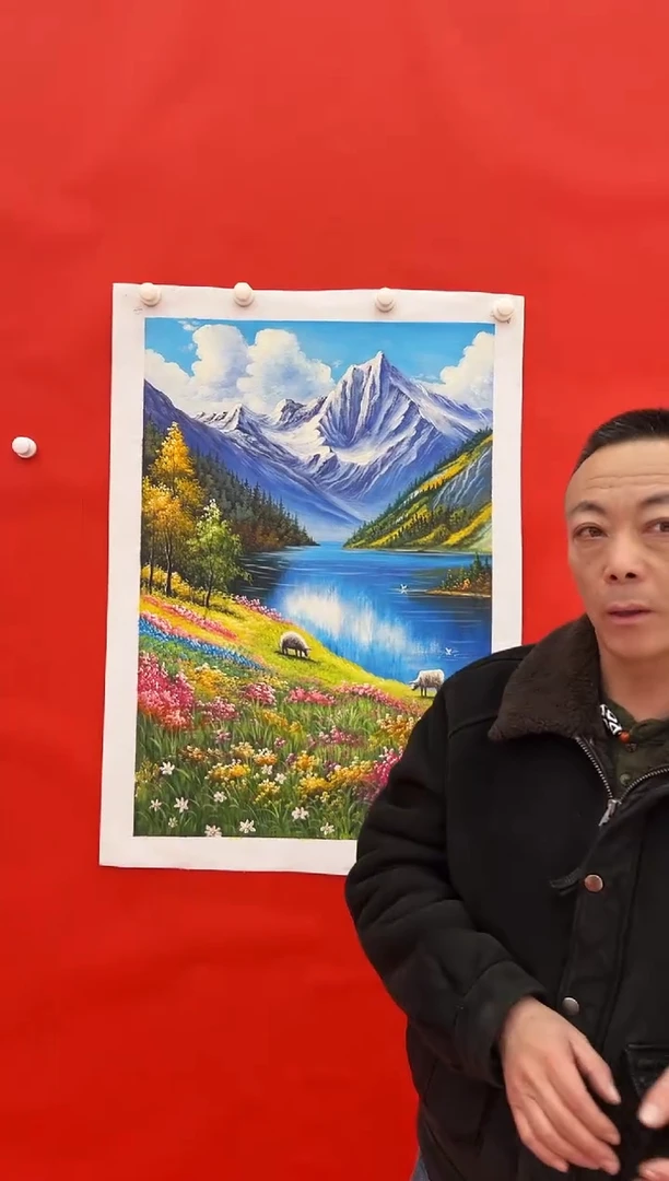 国画二郎油画展览精品