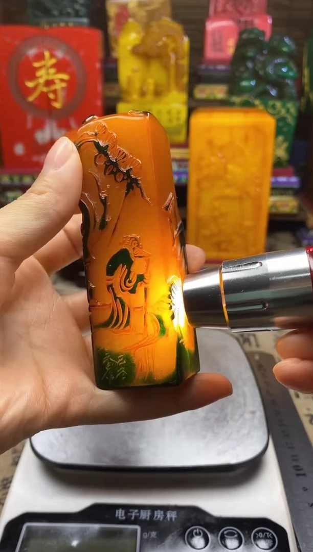 寿山石印石纯天然篆刻石料
