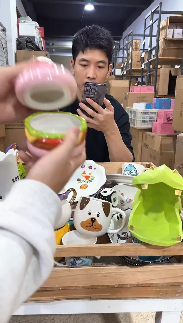 瓷片星之卡比汉堡罐子