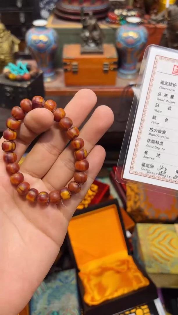 未镶嵌蜜蜡裸石W刘哥高端专属精品32