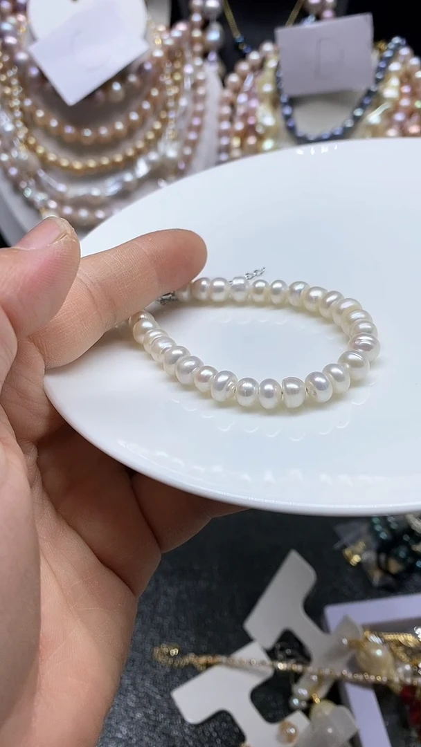 【闪购商品】淡水珍珠手链未镶嵌多人