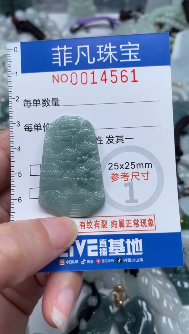 颈饰未镶嵌翡翠14561