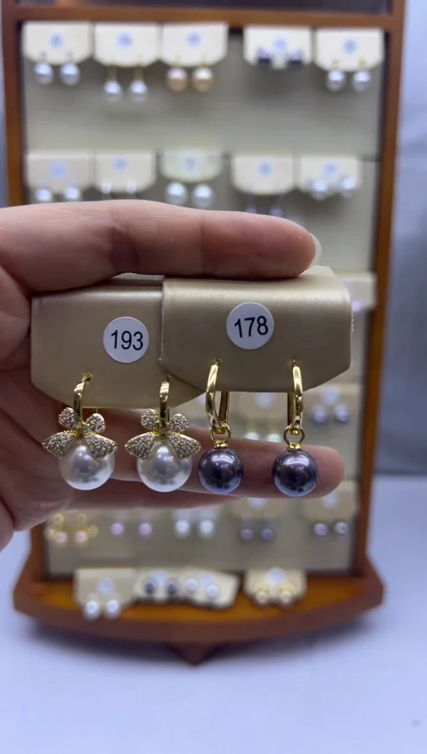 未镶嵌耳饰淡水珍珠193+178