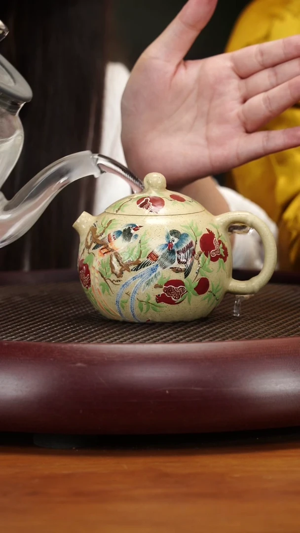 茶壶紫砂17QMJ西施本山芝麻段240cc