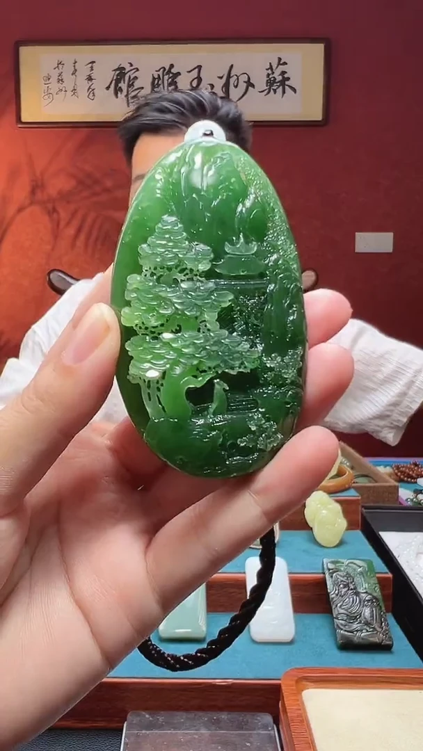 吊坠(不含链)未镶嵌和田玉1