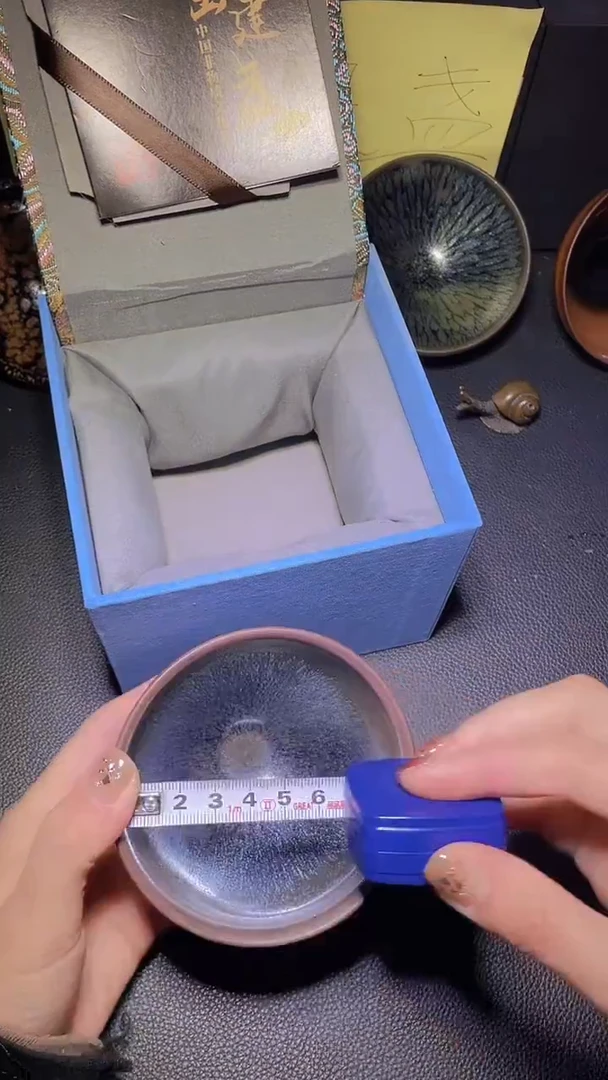 茶盏建窑建盏 高端主人杯