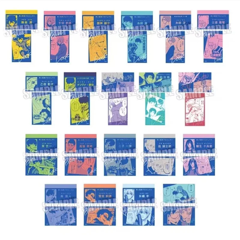 【蓝色监狱 日谷】原画名刺收藏卡 蓝锁盲盒（默认代拆）