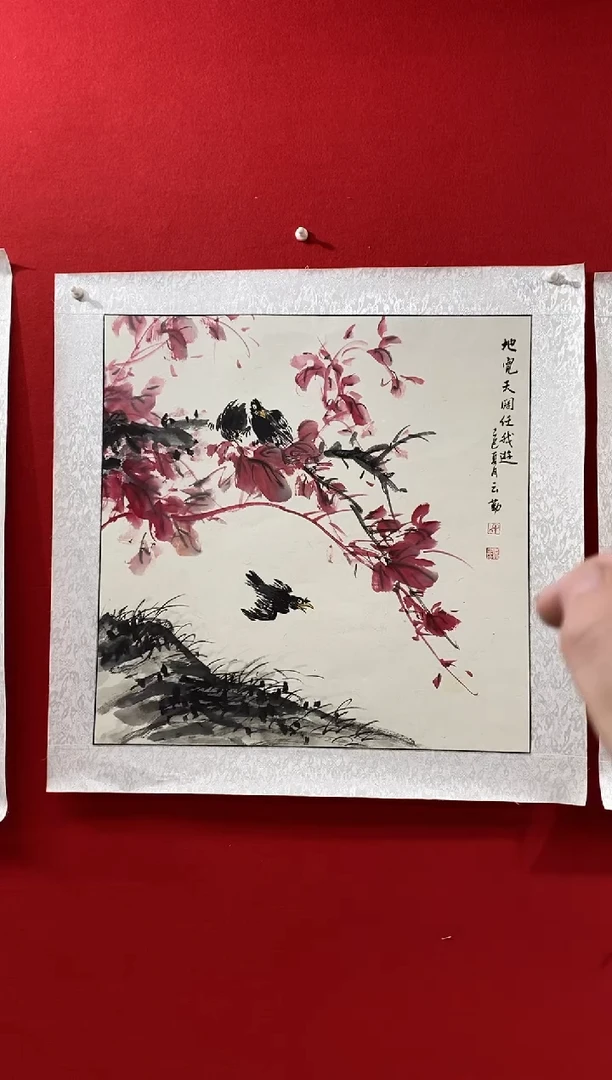 国画国画NYQ杰牛云勤老师作品