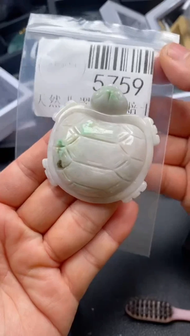 翡翠未镶嵌吊坠(不含链)5759