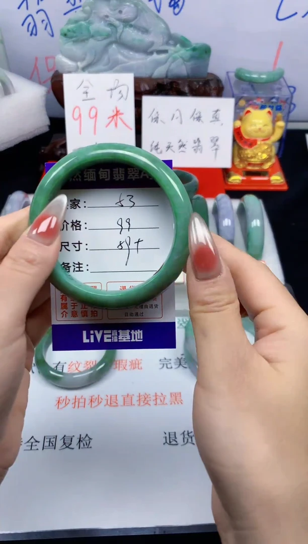 未镶嵌手镯翡翠53