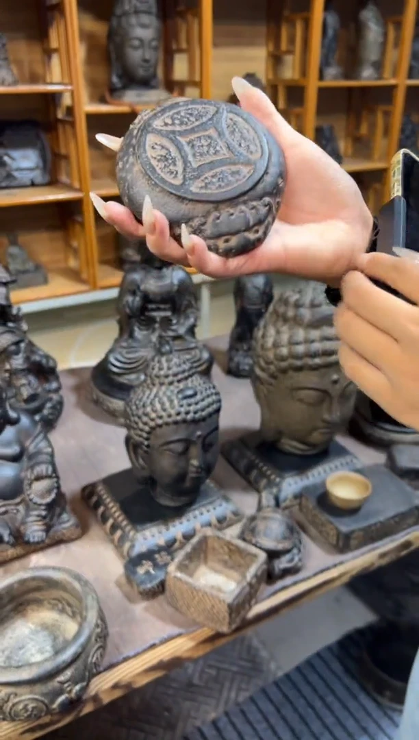 陶土【火山泥】金蟾小底座