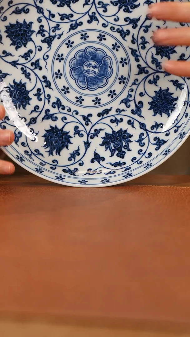 【闪购商品】杯和然珍味缠枝莲壶承
