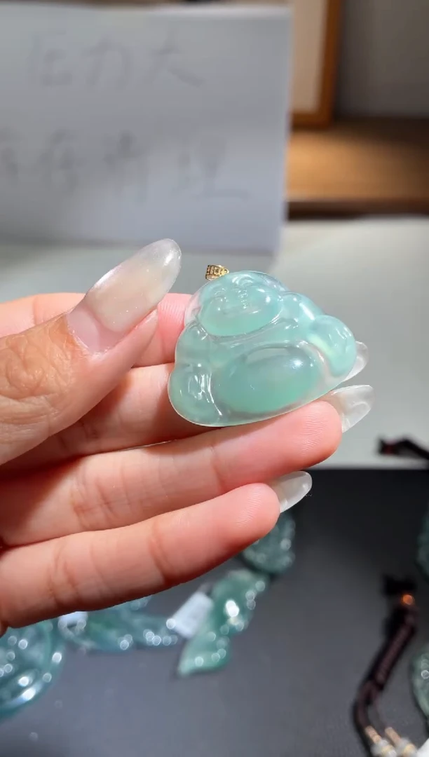 吊坠(不含链)未镶嵌翡翠天然A货翡翠