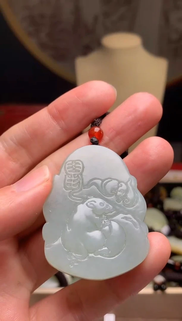 颈饰未镶嵌和田玉新疆料青海料清水和田玉吊坠