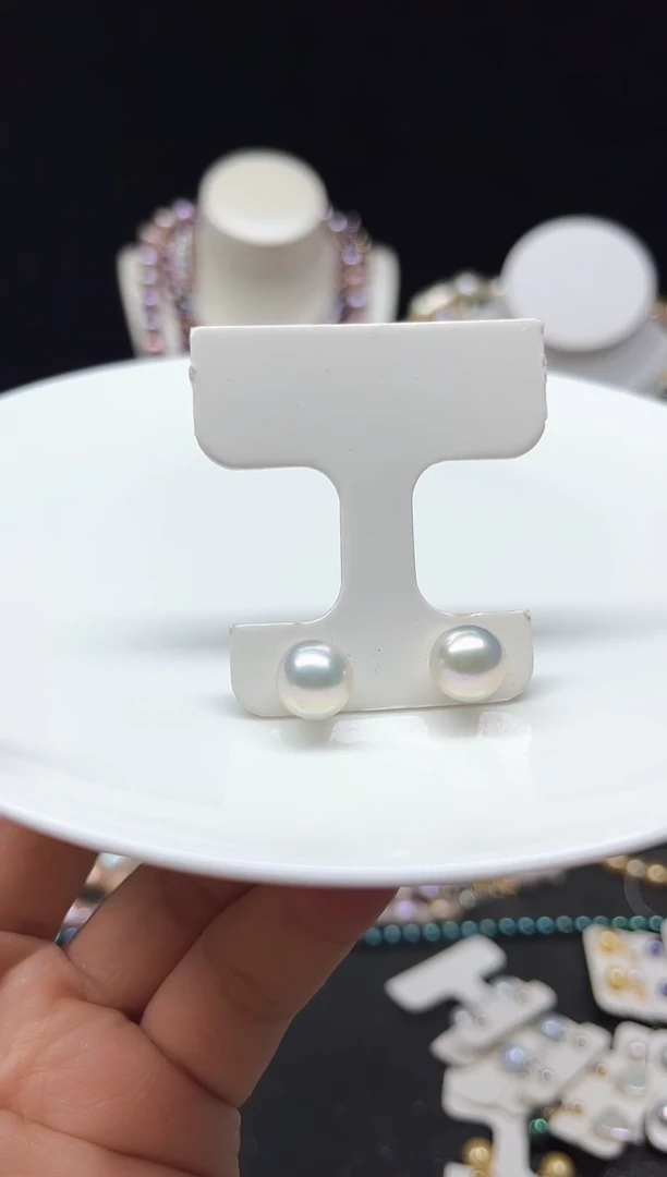 【闪购商品】淡水珍珠耳饰未镶嵌多人