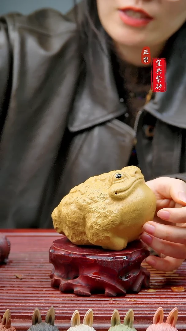 紫砂茶宠宜兴紫砂茶宠摆件
