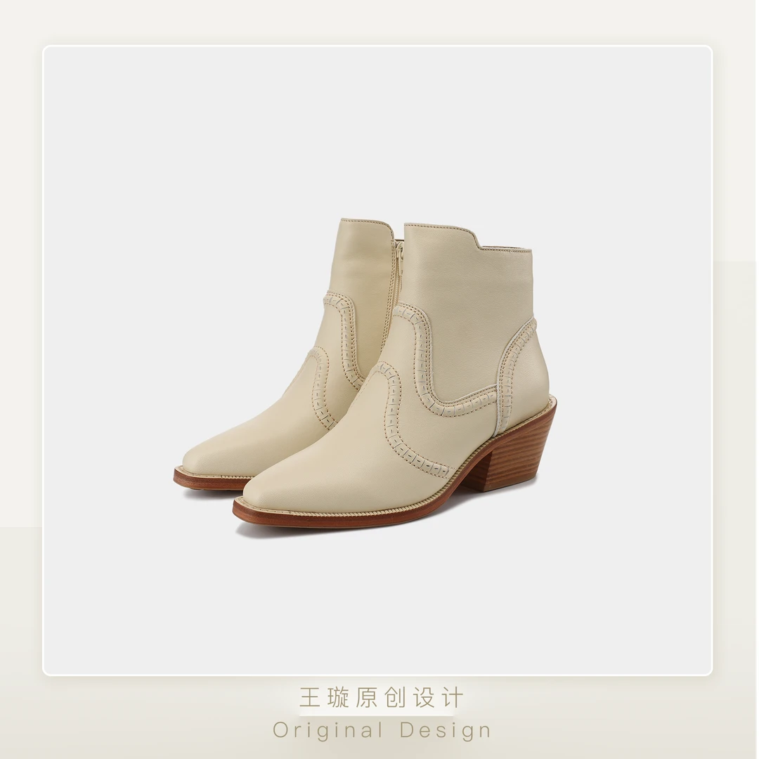 璇之恋·王璇瑞士短靴·王璇原创设计