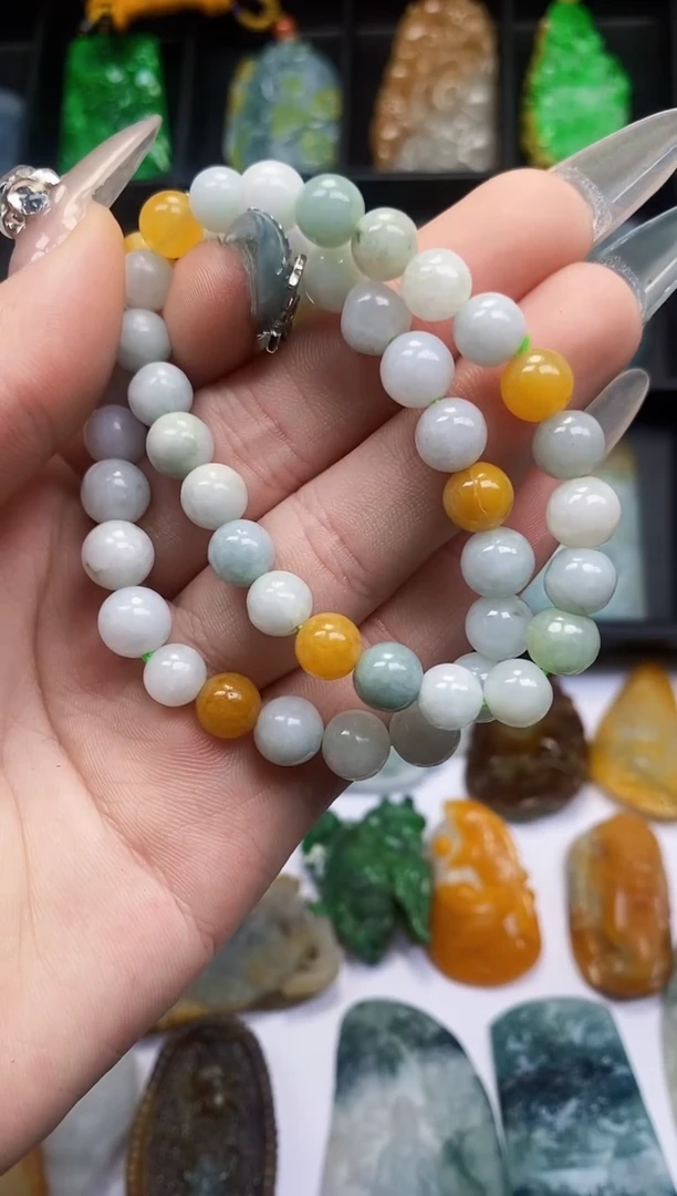 【闪购商品】翡翠颈饰未镶嵌A货翡翠多样性发一