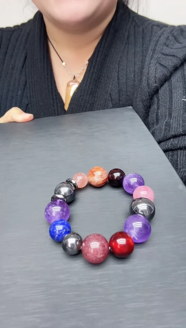 未镶嵌手链水晶天然多宝手链72