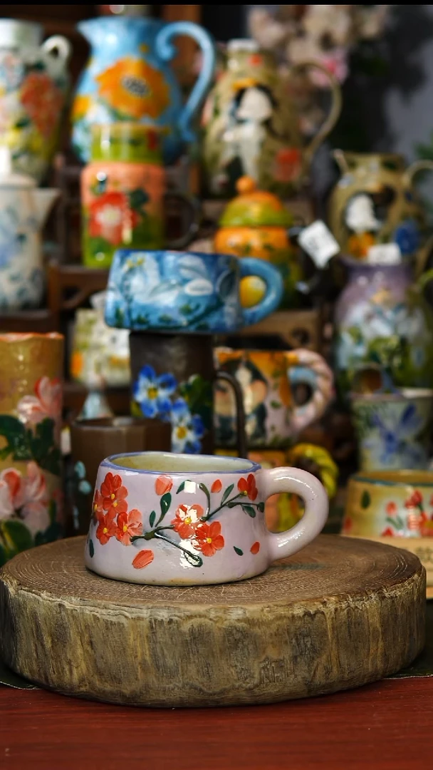 陶瓷146景德镇手工手绘釉下彩