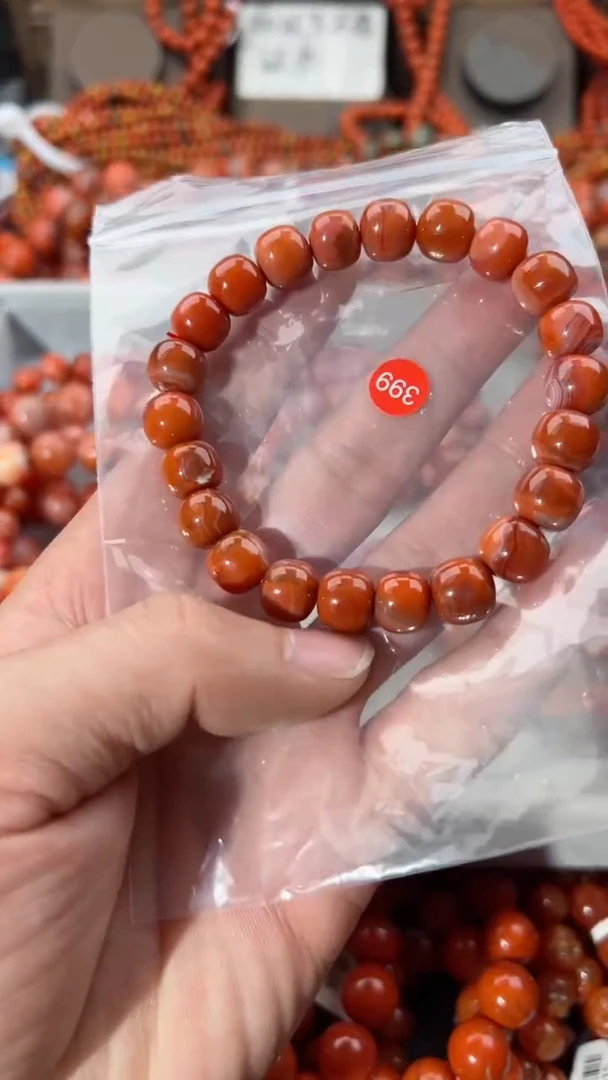 【闪购商品】南红玛瑙手串未镶嵌10