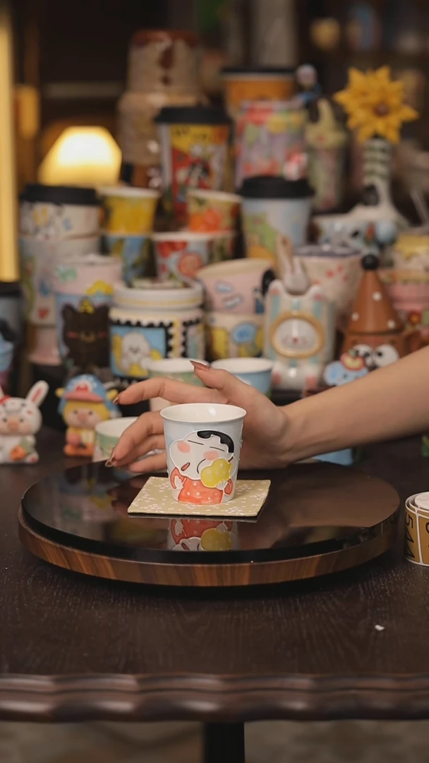 景德镇釉下彩绘设计师款式陶瓷