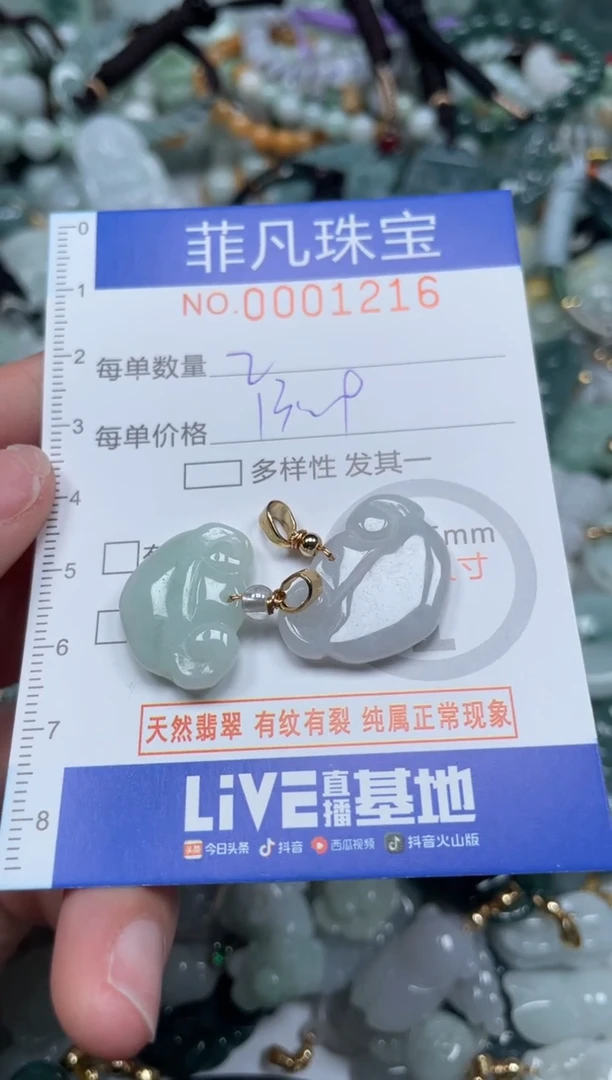 【闪购商品】翡翠颈饰未镶嵌00..1216