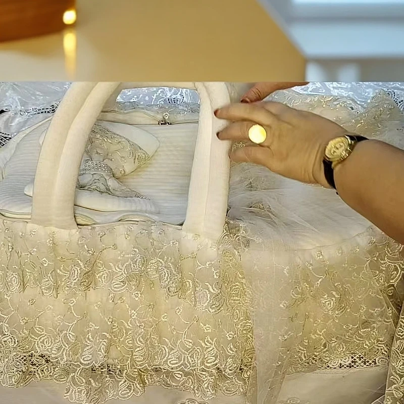 婴儿方便手提摇篮床