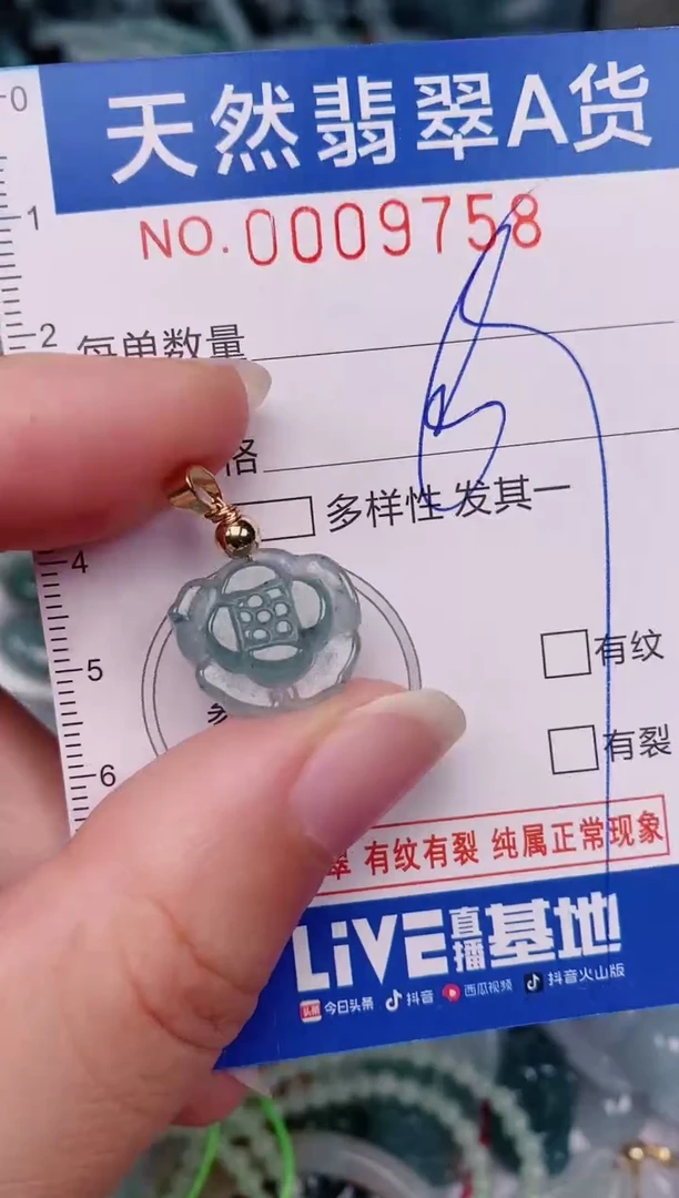 颈饰未镶嵌翡翠00009758