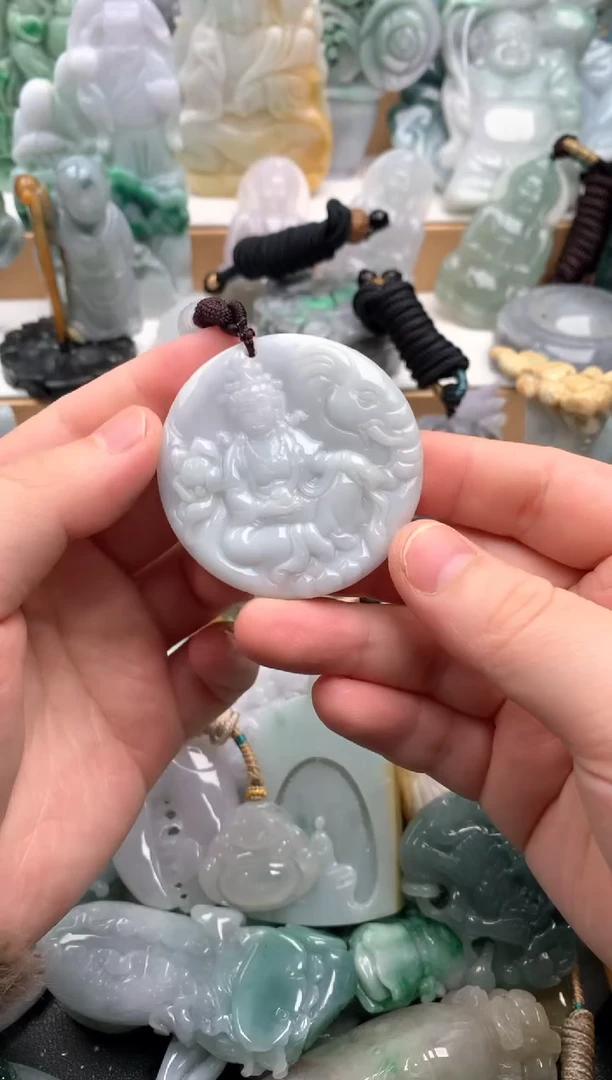 吊坠(不含链)未镶嵌翡翠1